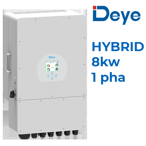 SUN-8K-SG05LP1-EU-SM2 Hybrid hòa lưới có lưu trữ DEYE 8KW 1 pha
