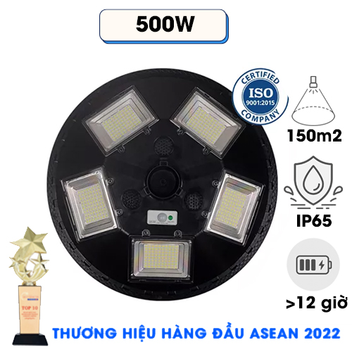 UFO500 - Đèn Năng Lượng Mặt Trời Jindian 500W UFO500